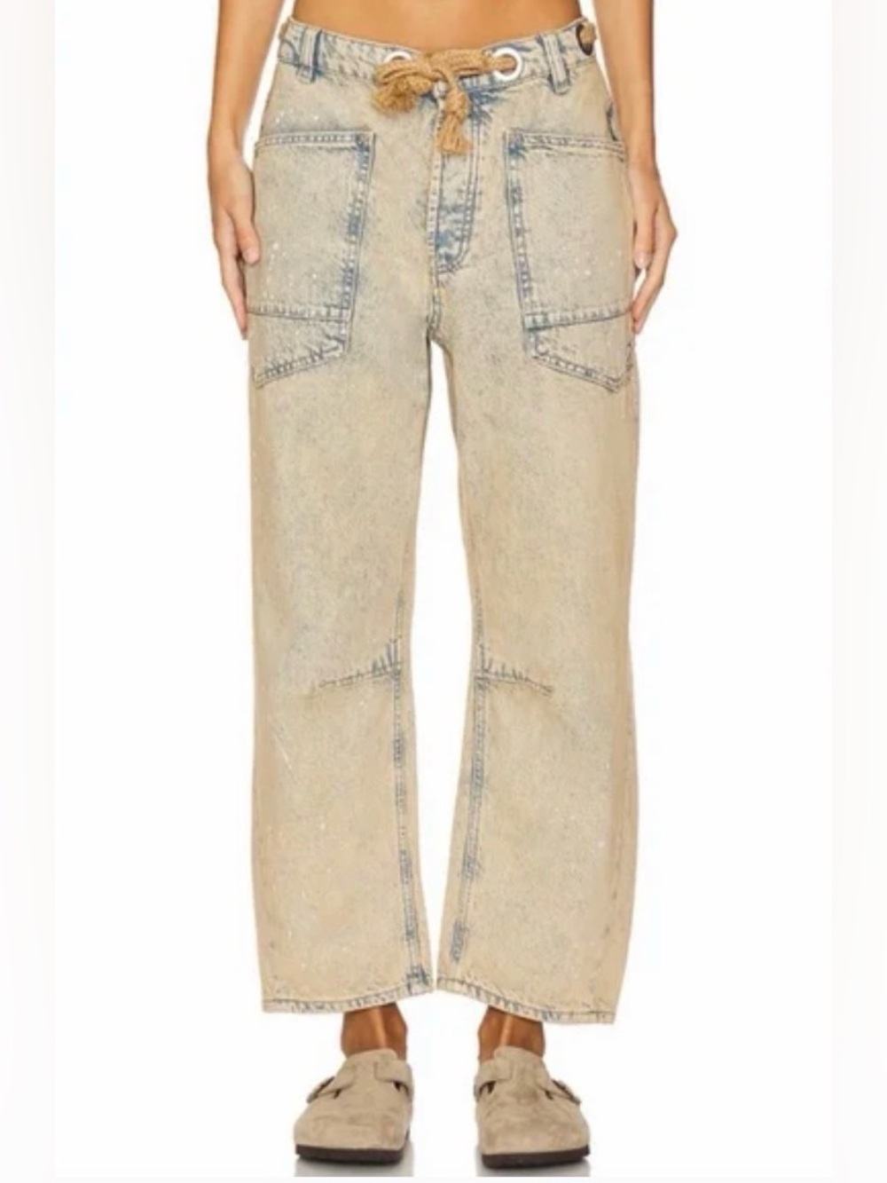 FREE PEOPLE We The Free Moxie Low Slung Pull On Barrel